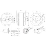 Genuine SUNNYSKY X4112S RC Model Multirotor Quadcopter High Power Brushless Motor 4108